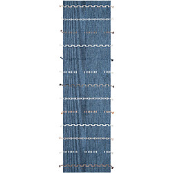 Hadorn Tapis - 290x80 - bleu - Juniper Greka 