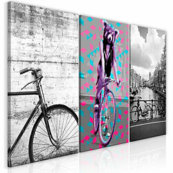 Paris Prix Tableau Imprimé Bikes Collection 30 x 60 cm