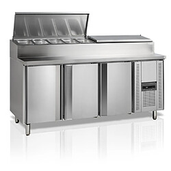 Comptoir de Préparation de Sandwich GN1/1 SS7300 - TEFCOLD