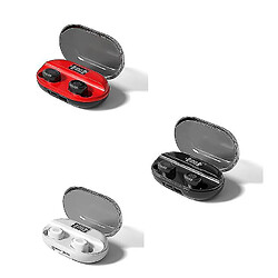 Universal Bouchons d'oreilles de contrôle tactile sans fil TWS Bluetooth Headset pour Samsung (noir)