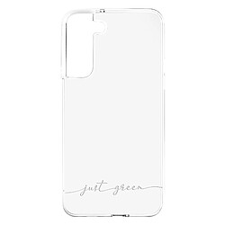 Coque Samsung Galaxy S22 Plus Recyclable Just Green transparent 