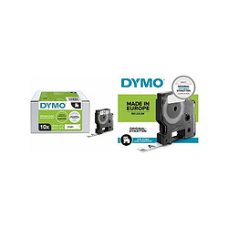 DYMO D1 Cassette de ruban à étiqueter, 19mm x7 m, pack de 10 ()