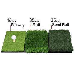 Avis Tapis de Practice Golf Ruff Semi-Ruff et Fairway 3 en 1