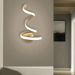 Avis Universal Applique murale à LED 18W Forme spéciale Ondes individuelles Applique murale à LED Dimmer Allée Couloir Lumière Porche (Lumière blanche)