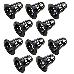 10 Pcs En Plastique Étang Plante Panier Aquarium Aquatique Aquatique Plante Herbe Cultiver A