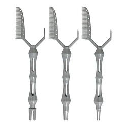 Acheter Teinture Des Cheveux Positionnement Perm Peigne Outils De Positionnement Kit De Soins Capillaires Gris