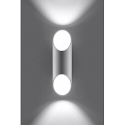 Avis Luminaire Center Applique murale PENNE aluminium blanc 1 ampoule