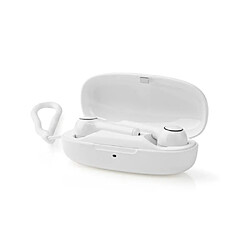 Avis NEDIS HPBT5055WT Ecouteurs Sans Fil Bluetooth Isolation du Bruit Intra Auriculaire Blanc