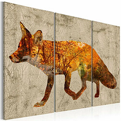 Paris Prix Tableau Imprimé Fox in the Wood 40 x 60 cm 