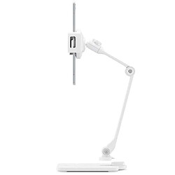 Twelve south Support pour iPad HoverBar Duo (2e génération) avec Bras Réglable en Aluminium Blanc 