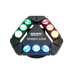 Power Lighting SPIDER STAR - Powerlighting effet à led 9 x 12W Cree RGBW