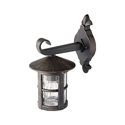 Brilliant (Lighting) Applique JORDY noir-marron-rouille 1x60W