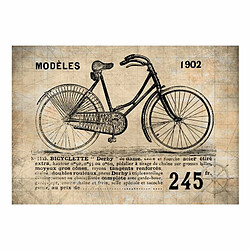 Paris Prix Papier Peint Vélo Ancien 105 x 150 cm