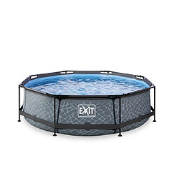 EXIT Piscine 300x76cm (12v) Stone Grise