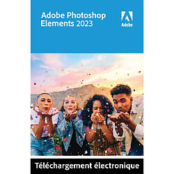 Adobe Systems Adobe Photoshop Elements 2023 - Licence perpétuelle - 2 PC - A télécharger 