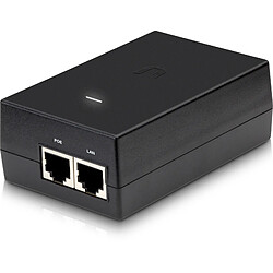 Alimentation ou adaptateur d'injecteur PoE du modèle Ubiquiti Networks POE-48-24W-G ISP PoE 48V 24W 0.5A vers le réseau GIGA 