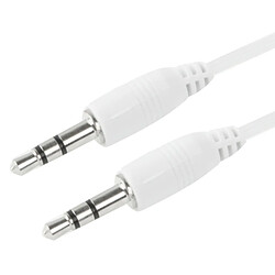 Acheter Wewoo Câble blanc pour iPhone / iPod / lecteur MP3 / téléphones mobiles / autres appareils avec une prise casque standard Jack 3,5 mm, longueur: 11cm peut être étendu à 80cm, Jack 3,5 mm Jack rétractable