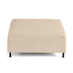 Avis Lisa Design Edinburg - pouf modulable - en velours côtelé