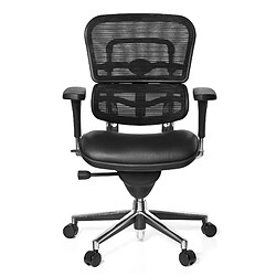 Siège de bureau / Fauteuil de direction ERGOHUMAN tissu maille noir hjh OFFICE 