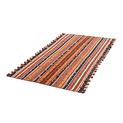 Vidal Tapis de laine 230x129 multicolore Jajim pas cher