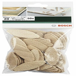 Bosch 2609256602 Biscuit lamelle de bois 60 x 23 x 4 mm 50 pièces