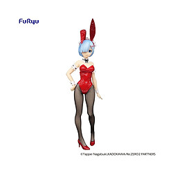 Furyu Re:Zero - Statuette BiCute Bunnies Rem Red Color ver. 29 cm