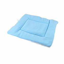 Mat Pet Animal De Compagnie Chien Chat Tapis De Sommeil Pad De Chenil Maison Chiot Caisse Nid Lit Coussin De L Bleu