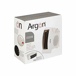 Argon Chauffage 1000-2000 W Blanc (6 Unités)