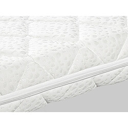 Avis Dormalit LOT X2 Matelas mousse 90X180 CARAMEL, Epaisseur 11 CM, Ergonomique et respirant