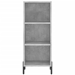 Acheter Maison Chic Buffet,Meuble de Rangement,commode pour salon,Cuisine gris béton 34,5x32,5x90 cm bois d'ingénierie -MN77451