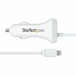 Acheter Startech CHARGEUR VOITURE LIGHTNING AVE C CABLE SPIRALA DE 1M - BLANC