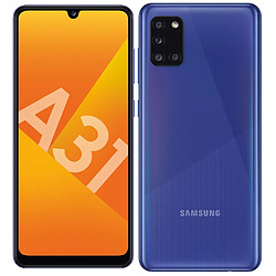 Samsung Galaxy A31 - 64 Go - Bleu prismatique · Reconditionné Smartphone 6,4"" Super AMOLED - Octo Core - RAM 4 Go - Capteur 48MP - 5000 mAh + Charde rapide - Lecteur d'empreinte sous l'écran