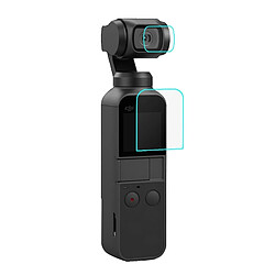 Wewoo Film protecteur de lentille en verre trempé HD + écran pour OSMO Pocket Gimbal