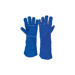 Gants KS TOOLS - En cuir - Long - Pour soudeur - Taille XL - 985.7040