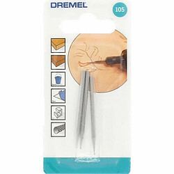 Acheter Fraise de fraisage Dremel 105 Ø 0,8 mm (3 Unités)