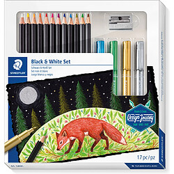 STAEDTLER Kit de dessin Black & White Design Journey () 