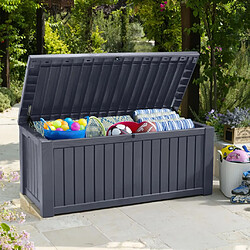 Acheter Keter Boîte de rangement de jardin Rockwood 570 L Anthracite