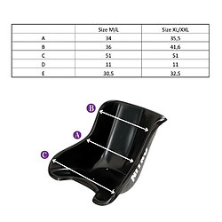 OPLITE NitroKart Bucket Seat NitroKart Bucket Seat