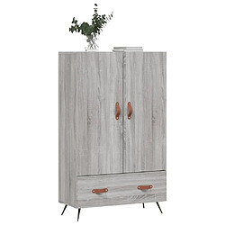 Acheter Maison Chic Buffet,Meuble de Rangement,commode pour salon,Cuisine sonoma gris 69,5x31x115 cm bois d'ingénierie -MN36069