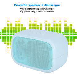 Acheter ComfortXL Enceinte bluetooth portable support téléphone haut-parleur à double haut-parleur basse bleu