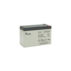 Batterie plomb étanche Y7-12FR Yuasa Yucel 12v 7ah