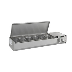 Saladette Réfrigérée A Poser - Inox - Bacs GN 1/3 - Combisteel