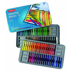 Derwent Inktense Lot de 72 bâtonnets d'encre