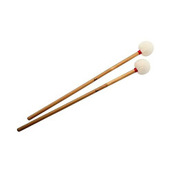 XDrum TB1 Paire de baguette de timbale Bamboo feutre