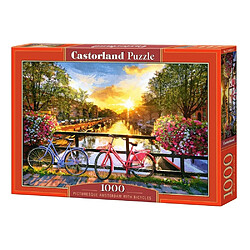 Castorland puzzle 1000 pièces : Amsterdam en vélo