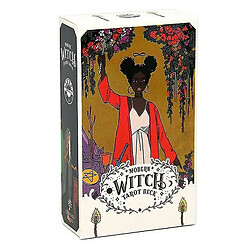 Acheter Universal 78 Deck de carte de tarot de sorcière moderne toutes les femelles Rider Waite Imagery Party Game Give