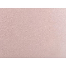 Vente-Unique Lit coquillage 160 x 200 cm - Velours - Rose + Matelas - LIVAYA pas cher