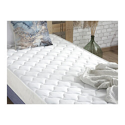 Idliterie Ensemble Matelas Mousse réversible STRATUS + Sommier - Made in France pas cher