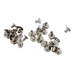 Vis De Reliure De 6 Mm Poteaux Chicago Vis Interscrew Scrapbooking Silver