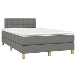 Avis Sommier à lattes,Cadre à lattes de lit et matelas et LED pour Adulte Gris foncé 120x200 cm -MN20361